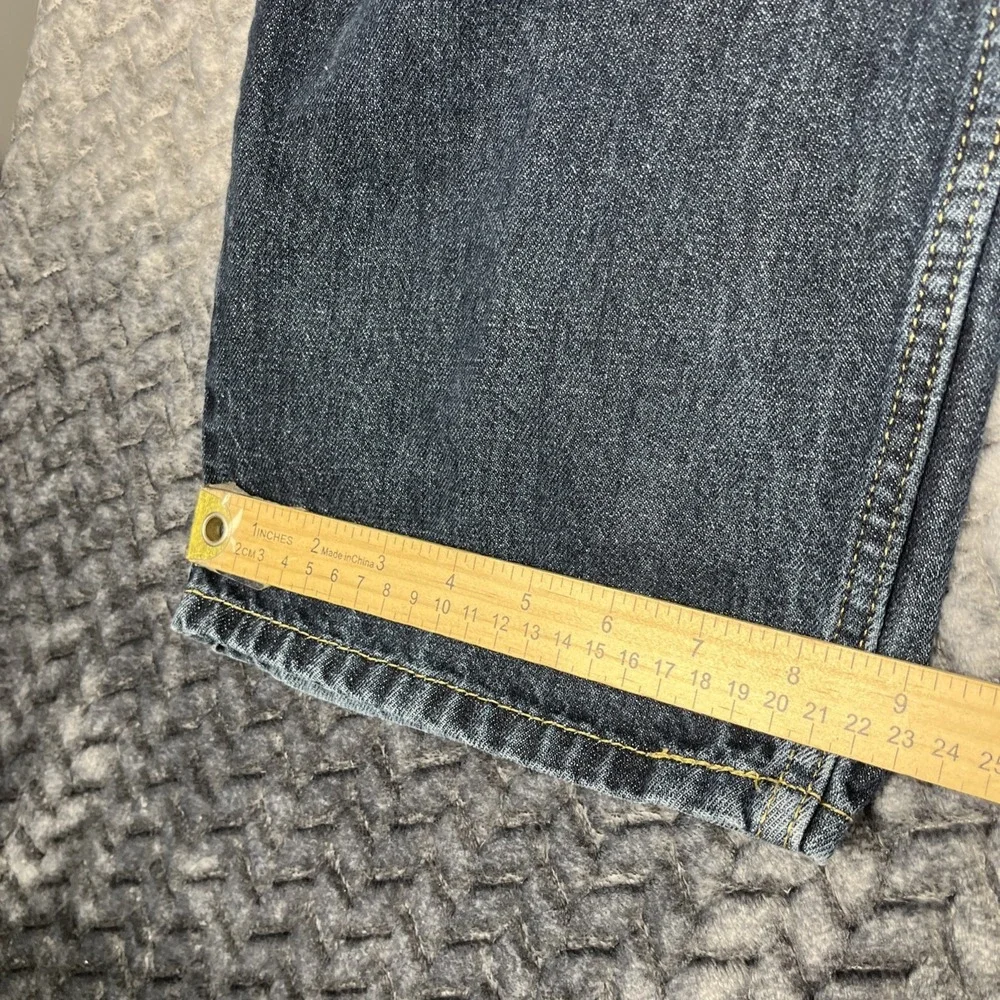 Levi's 559 Relaxed Straight Jeans Mens 44x30 Dark Wash Blue 5 Pocket Denim